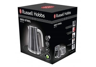 Russell Hobbs Geo Steel 25240-70. hinta ja tiedot | Vedenkeittimet | hobbyhall.fi