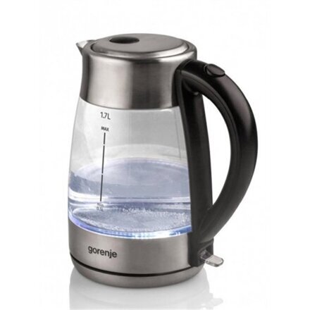 Gorenje Kettle K17GE Electric, 2150 W, 1.7 L, Glass, 360° rotational base, Transparent hinta ja tiedot | Vedenkeittimet | hobbyhall.fi