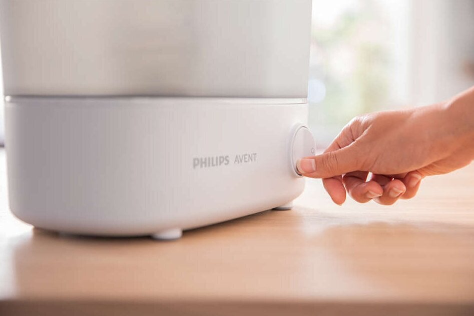 Sähköinen tuttipullon sterilointilaite Philips Avent SCF291 / 00 hinta ja tiedot | Pullonlämmittimet ja sterilointilaitteet | hobbyhall.fi