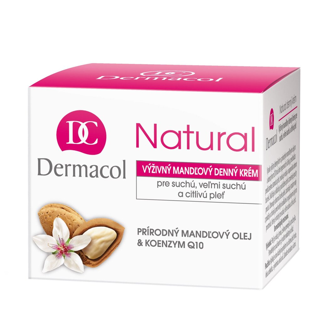 Dermacol Natural Almond päivävoide 50 ml hinta ja tiedot | Kasvovoiteet | hobbyhall.fi