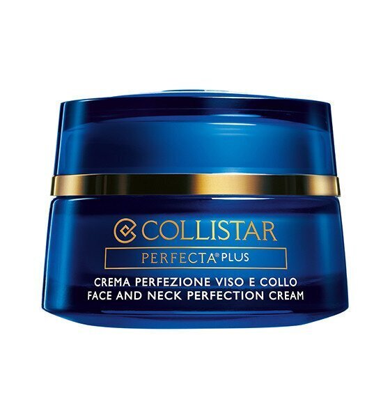 Collistar Perfecta Plus Face And Neck Perfection päivävoide 50 ml hinta ja tiedot | Kasvovoiteet | hobbyhall.fi