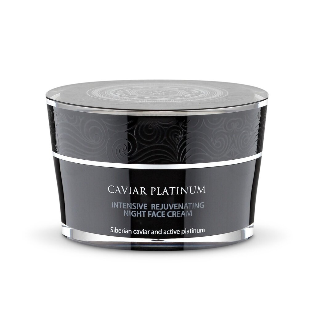 Natura Siberica Caviar Platinum elvyttävä yövoide 50 ml hinta ja tiedot | Kasvovoiteet | hobbyhall.fi