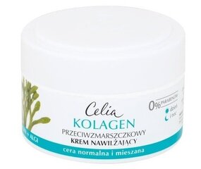 Kosteuttava kasvovoide Celia Collagen Algae 50 ml hinta ja tiedot | Celia Kasvojenhoitotuotteet | hobbyhall.fi