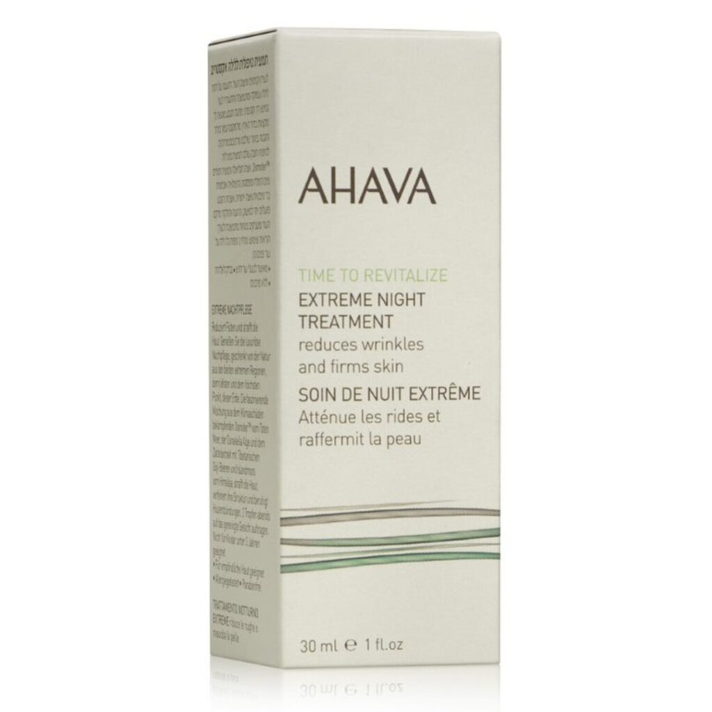 AHAVA Time To Revitalize Extreme Night Treatment -ihoseerumi, 30 ml hinta ja tiedot | Kasvovoiteet | hobbyhall.fi