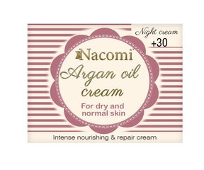 Nacomi Argan Oil Cream kasvovoide 50 ml hinta ja tiedot | Kasvovoiteet | hobbyhall.fi