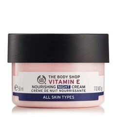 The Body Shop E-vitamiini ravitseva yövoide 50 ml hinta ja tiedot | Kasvovoiteet | hobbyhall.fi