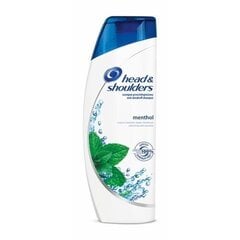 Head & Shoulders Menthol Refresh Anti-Dandruff shampoo 400 ml hinta ja tiedot | Head & Shoulders Hajuvedet ja kosmetiikka | hobbyhall.fi