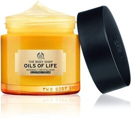 The Body Shop Oils of Life tehokosteuttava yövoide 80 ml hinta ja tiedot | Kasvovoiteet | hobbyhall.fi