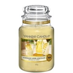 Yankee Candle Large Jar kynttilä Homemade Herb Lemona 623 g hinta ja tiedot | Kynttilät ja kynttilänjalat | hobbyhall.fi