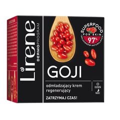 Uudistava päivä- ja yövoide Lirene Superfood goji 50 ml hinta ja tiedot | Kasvovoiteet | hobbyhall.fi