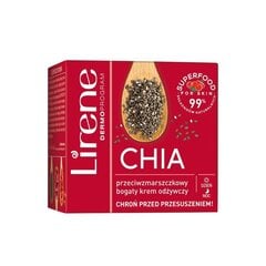 Ryppyjä ehkäisevä päivä- ja yövoide Lirene Superfood Chia 50 ml hinta ja tiedot | Kasvovoiteet | hobbyhall.fi