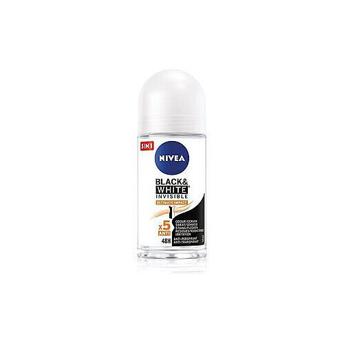 Nivea Black & White Invisible Ultimate Impact antiperspirantti 50 ml hinta ja tiedot | Deodorantit | hobbyhall.fi