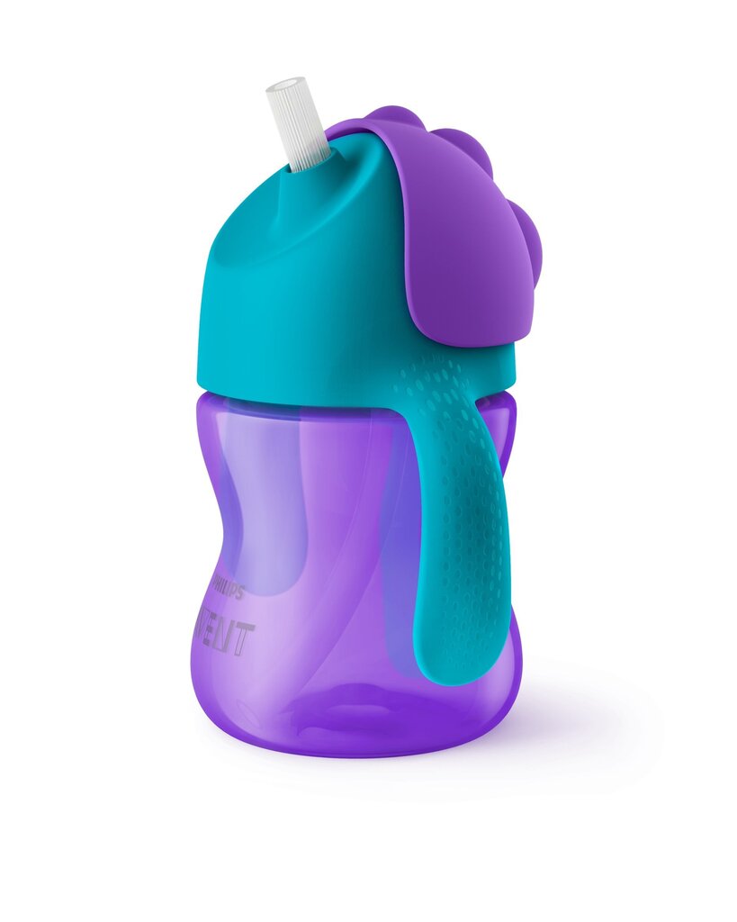 Philips Avent juomapullo pillillä, 200 ml, 9 kk+, SCF796/02 hinta ja tiedot | Tuttipullot ja tarvikkeet | hobbyhall.fi