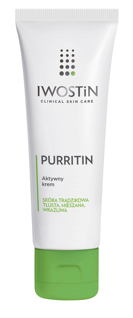 Akne kasvovoide Iwostin Purritin, 40 ml hinta ja tiedot | Kasvovoiteet | hobbyhall.fi