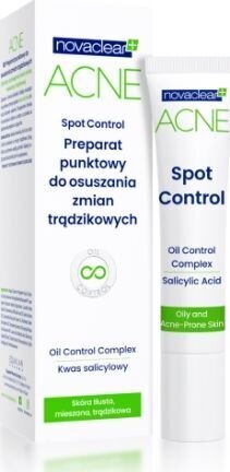 PAIKALLINEN HOITOTUOTE NOVACLEAR GREEN ACNE 10 ML hinta ja tiedot | Kasvovoiteet | hobbyhall.fi