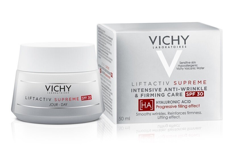 Päivävoide Vichy Liftactiv Supreme SPF30, 50 ml hinta ja tiedot | Kasvovoiteet | hobbyhall.fi