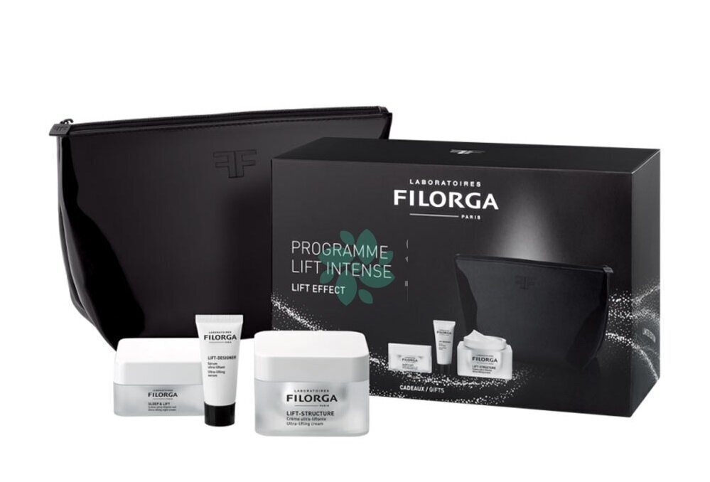 Set Filorga LIFT Intensive Lift Program: päivävoide 50 ml + kasvoseerumi 7 ml + yövoide 15 ml + meikkipussi hinta ja tiedot | Kasvovoiteet | hobbyhall.fi