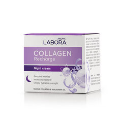 Aroma Labora Collagen Recharge -yövoide, sis. merikollageenia ja makadamiaöljyä, 50 ml hinta ja tiedot | Kasvovoiteet | hobbyhall.fi