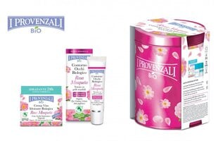 I Provenzali Rosa Mosqueta kasvotuotteiden lahjasetti - Kosteuttava kasvovoide (50ml) ja silmävoide (15ml) hinta ja tiedot | Kasvovoiteet | hobbyhall.fi