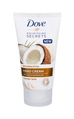 Dove Nourishing Secrets Restoring Ritual käsivoide 75 ml hinta ja tiedot | Vartalovoiteet ja -emulsiot | hobbyhall.fi