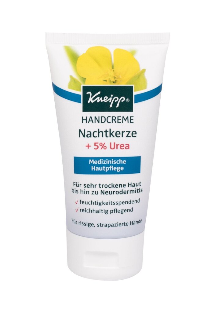 Kneipp Hand Cream Evening Primrose + 5% Urea käsivoide 50 ml hinta ja tiedot | Vartalovoiteet ja -emulsiot | hobbyhall.fi