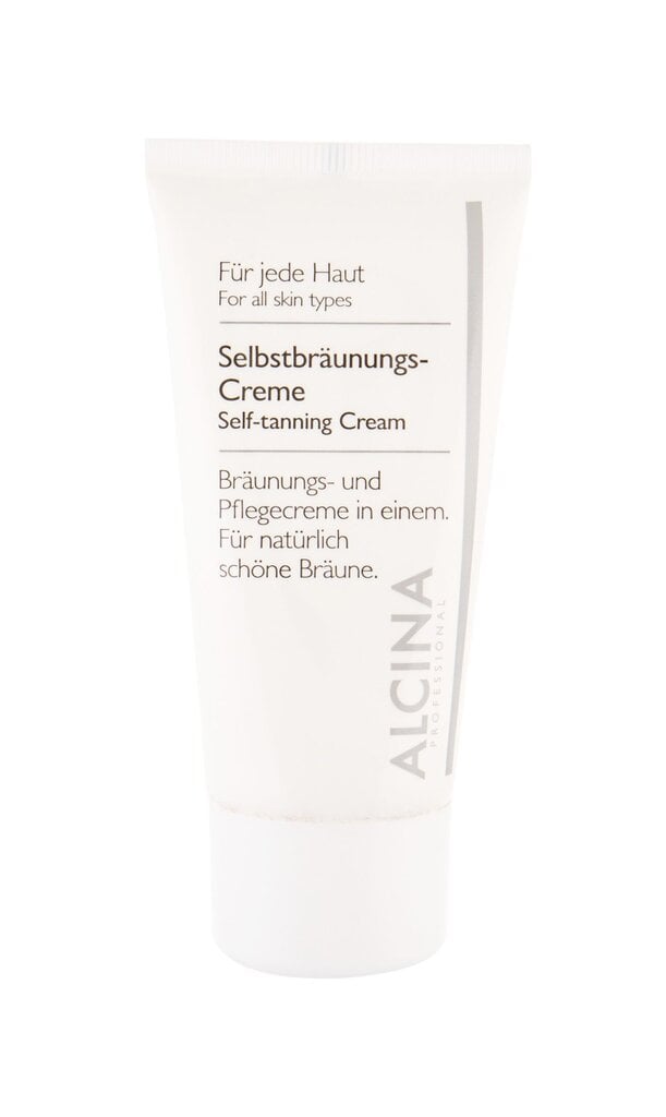 ALCINA Self-Tanning Cream itseruskettaja 50 ml hinta ja tiedot | Itseruskettavat voiteet | hobbyhall.fi