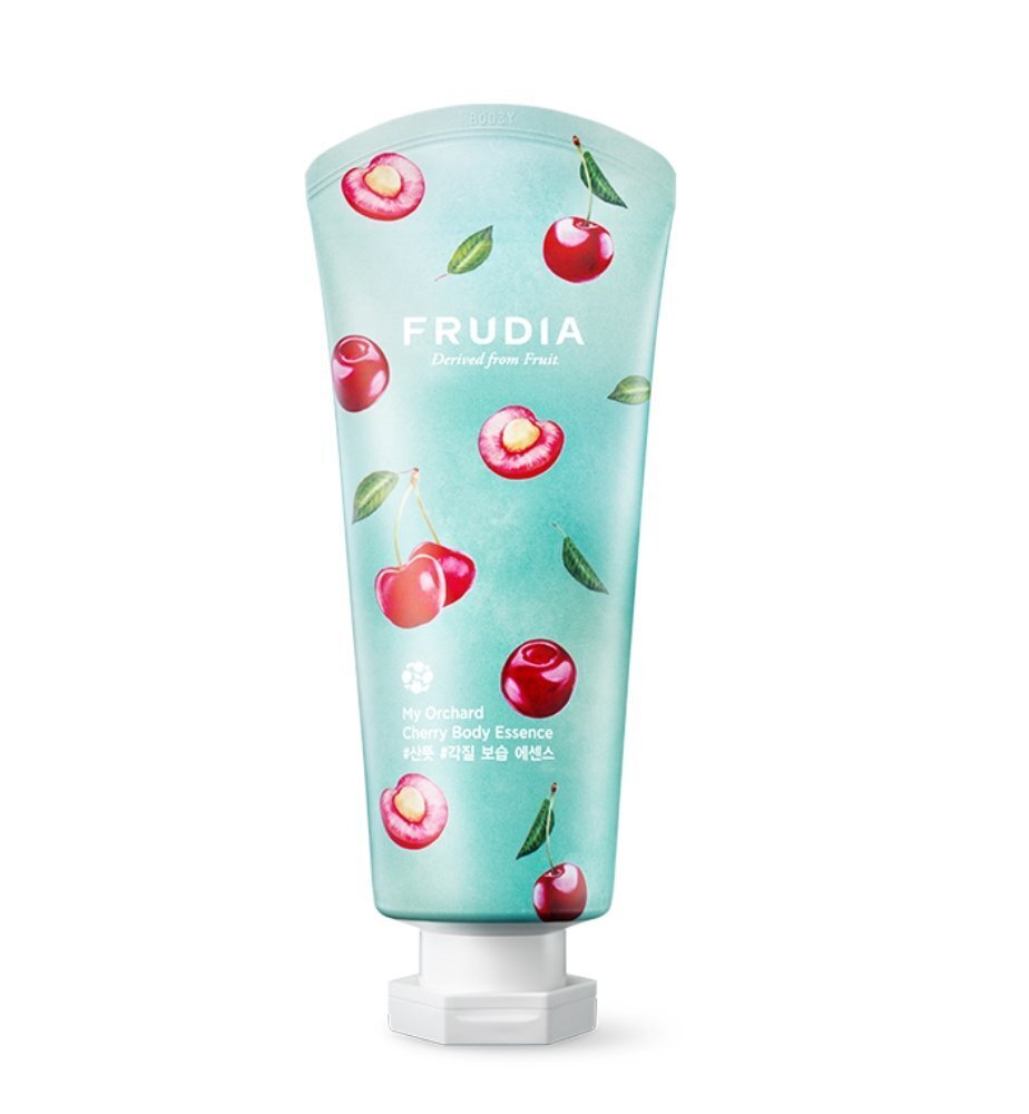 Frudia My Orchard Cherry Body Essence - Kuoriva ja kosteuttava vartalovoide kirsikkauutteella 200 ml hinta ja tiedot | Vartalovoiteet ja -emulsiot | hobbyhall.fi