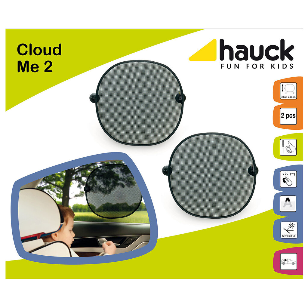 HAUCK aurinkosuojaverhot autolle Cloud Me hinta ja tiedot | Turvaistuimen lisävarusteet | hobbyhall.fi