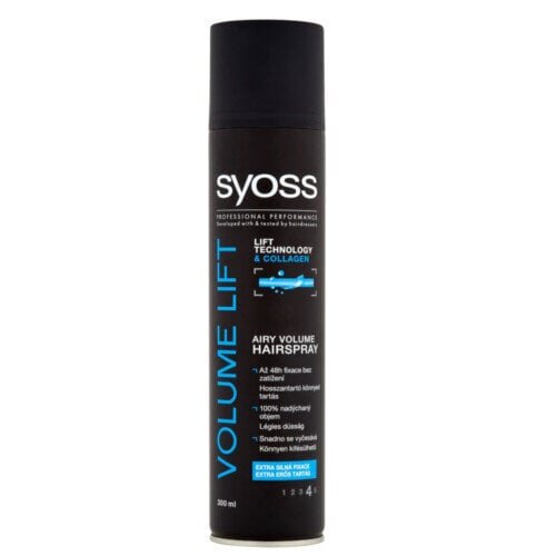 Syoss Professional Performance Volume Lift hiuslakka 300 ml hinta ja tiedot | Kampaamotuotteet | hobbyhall.fi