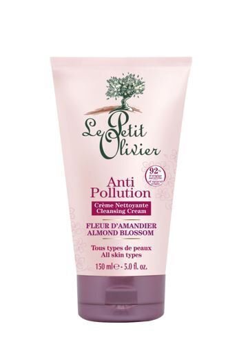 Le Petit Olivier Almond Blossom Anti-Pollution puhdistusvoide 150 ml hinta ja tiedot | Kasvojen puhdistusaineet | hobbyhall.fi