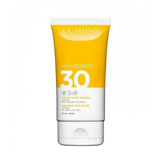 Clarins Sun Care SPF30 aurinkosuojageeli, 150 ml hinta ja tiedot | Aurinkovoiteet | hobbyhall.fi