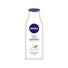 Nivea Aloe & Hydration 48h vartaloemulsio 400 ml hinta ja tiedot | Vartalovoiteet ja -emulsiot | hobbyhall.fi