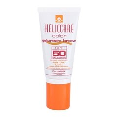 Heliocare Color Gelcream -aurinkosuoja kasvoille, 50 ml, Brown hinta ja tiedot | Aurinkovoiteet | hobbyhall.fi