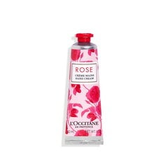 Kosteuttava käsivoide L'Occitane Rose, 30 ml hinta ja tiedot | Vartalovoiteet ja -emulsiot | hobbyhall.fi