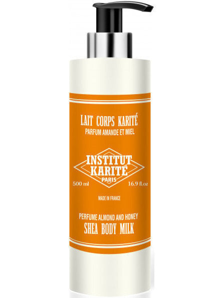 Institut Karite Shea Body Milk Almond & Honey vartaloemulsio 500 ml hinta ja tiedot | Vartalovoiteet ja -emulsiot | hobbyhall.fi