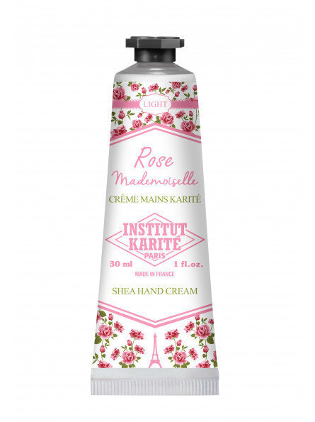 Käsivoide Institute Karite Paris Rose Mademoiselle Light Shea 30 ml hinta ja tiedot | Vartalovoiteet ja -emulsiot | hobbyhall.fi