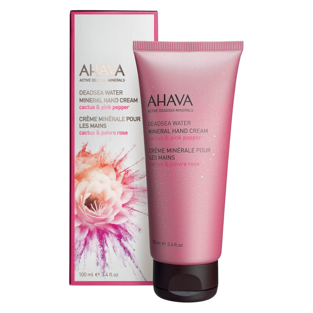 Ahava Deadsea Water Cactus & Pink Pepper käsivoide 100 ml hinta ja tiedot | Vartalovoiteet ja -emulsiot | hobbyhall.fi