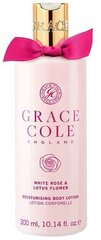 Vartalovoide Grace Cole White Rose & Lotus Flower 300 ml hinta ja tiedot | Vartalovoiteet ja -emulsiot | hobbyhall.fi