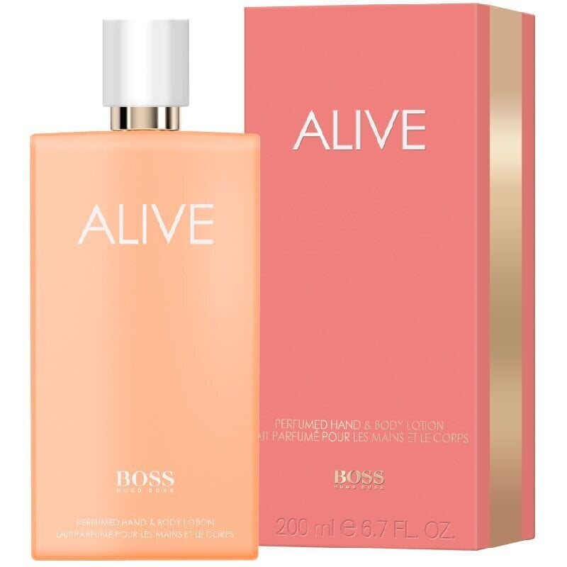 HUGO BOSS BOSS Alive vartaloemulsio 200 ml hinta ja tiedot | Vartalovoiteet ja -emulsiot | hobbyhall.fi