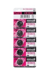 Maxell paristo 5 kpl. hinta ja tiedot | Paristot | hobbyhall.fi