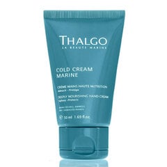 Thalgo Deeply Nourishing käsivoide 50 ml hinta ja tiedot | Vartalovoiteet ja -emulsiot | hobbyhall.fi