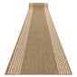 Matto SIZAL FLOORLUX suunnittelu 20014 coffee / mais 80 cm hinta ja tiedot | Isot matot | hobbyhall.fi