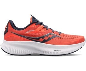 Naisten juoksukengät Saucony Ride 15, S10729-16, oranssi S10729-16-9.5 hinta ja tiedot | Naisten urheilu- ja vapaa-ajan kengät | hobbyhall.fi