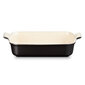 Le Creuset Suorakulmainen Heritage-kivikone 32x24cm / 4L musta hinta ja tiedot | Uunivuoat ja leivontavälineet | hobbyhall.fi