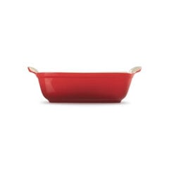 Le Creuset suorakulmainen Heritage kivitavarat 19x14cm / 1,1L oranssi hinta ja tiedot | Uunivuoat ja leivontavälineet | hobbyhall.fi