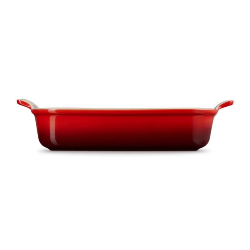 Le Creuset Suorakulmainen Heritage-kivitavarat 32x24cm / 4L oranssi hinta ja tiedot | Uunivuoat ja leivontavälineet | hobbyhall.fi