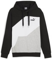 Puma Huppari Power Colorb Black White Grey 678931 01 678931 01/M hinta ja tiedot | Miesten puserot ja hupparit | hobbyhall.fi