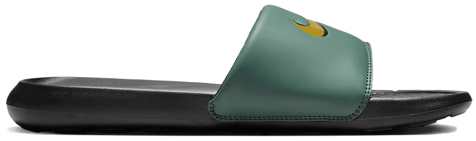 Nike Tossut Victori One Slide Green FZ1395 002 FZ1395 002/10 hinta ja tiedot | Miesten sandaalit ja tossut | hobbyhall.fi