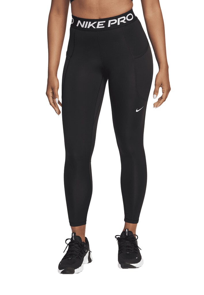 Nike Elastinen W Np 365 Mr 7/8 Pkt Tight Black FB5032 011 FB5032 011/XL hinta ja tiedot | Naisten urheiluvaatteet | hobbyhall.fi