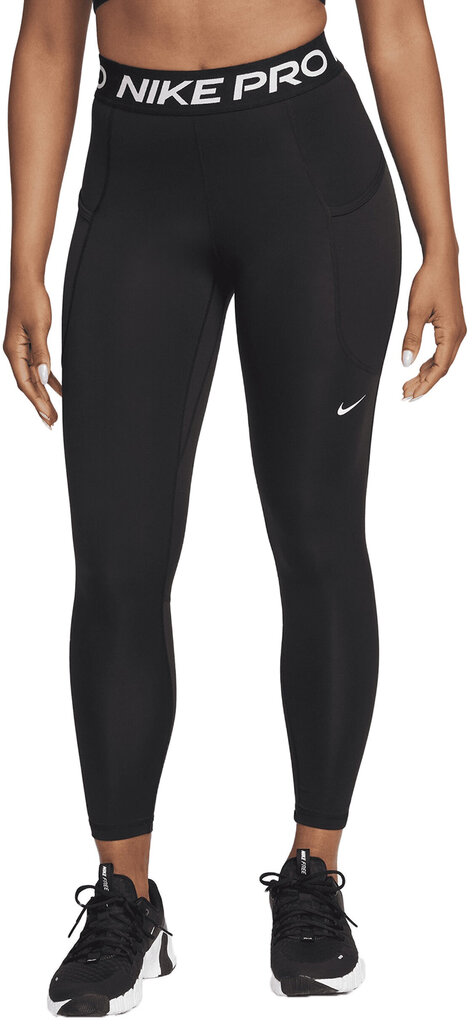 Nike Elastinen W Np 365 Mr 7/8 Pkt Tight Black FB5032 011 FB5032 011/XL hinta ja tiedot | Naisten urheiluvaatteet | hobbyhall.fi